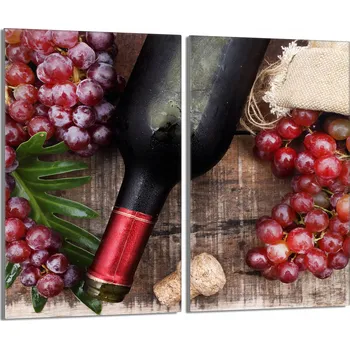 Kuchyňské prkénko Krájecí deska TMK ArtDeko sklo 2 ks