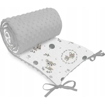 Prostěradlo Chránič do postýlky Ankras 180 cm x 30 cm