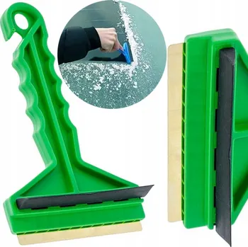 Autoškrabka FINSKÁ MOSAZNÁ ŠKRABKA NA LED – NEPOŠKRÁBE SKLO