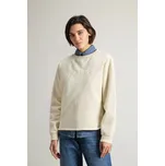 MIKINA WOOLRICH LIGHT FLEECE CREWNECK MILKY CREAM