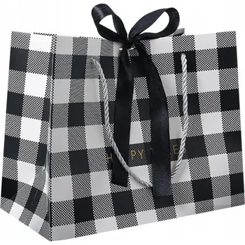 Dárková taška Ecarla ozdobná dárková dárková taška 18x16x10 cm IDEÁLNÍ