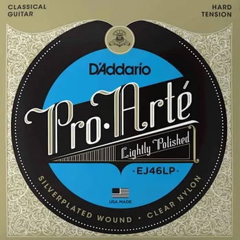 Struna pro kytaru a smyčcový nástroj D'Addario EJ46LP Pro-Arte LP Composites Hard, tvrdé struny pro klasickou kytaru