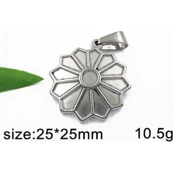 Přívěsek Květ - ocelový přívěsek - varianta 2