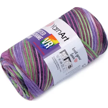 Příze Pletací příze Twisted Macrame 250 g rozčesávací Varianta: 10 (926) fialová, Balení: 1 ks