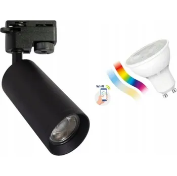 LED REFLEKTOR NA JEDNOFÁZOVOU LIŠTU + WIFI ŽÁROVKA GU10