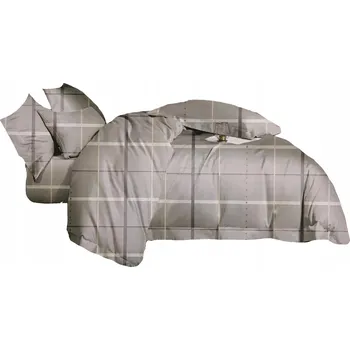 Povlečení POVLEČENÍ 160X200 BAVLNA SATÉN + 2 POVLAKY NA POLŠTÁŘE 70X80 LIŚCIE SADA POVLEČENÍ