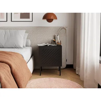 Noční stolek Nábytek PEGAS s.r.o. Noční stolek SIENA, černý