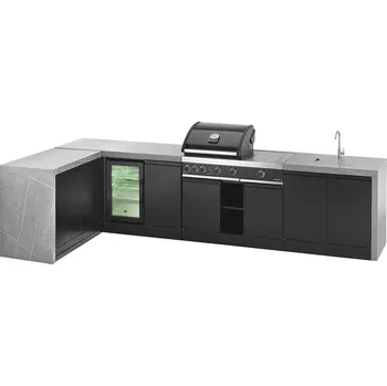 Zahradní gril Rohová venkovní grilovací kuchyně Grandpro PREMIUM G3 PLUS (451 WF Series)