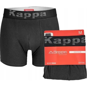Pánské spodní prádlo KAPPA pánské boxerky bavlna vel. L černé