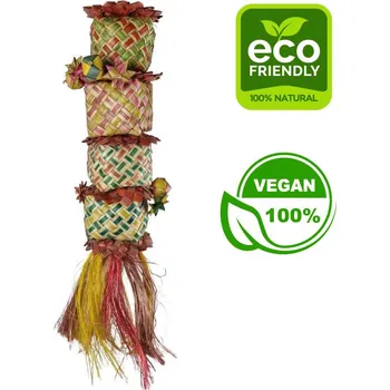 Hračka pro ptáka Květinová věž hračka pro papoušky