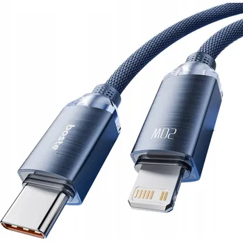 Datový kabel Kabel Boste USB-C - Apple Lightning 1 m modrý