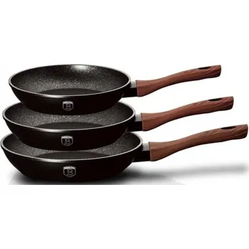 Pánev Tradiční pánev Berlinger Haus EBONY ROSEWOOD 28 cm granitová