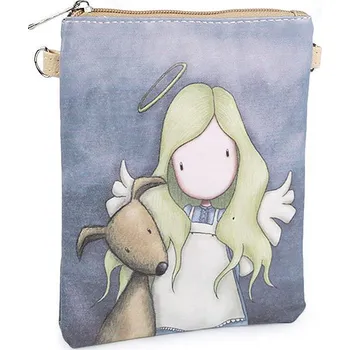 Kabelka Dívčí kabelka 15x18,5 cm s potiskem Varianta: 12 modrošedá, Balení: 1 ks