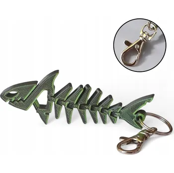 Přívěsek Na Klíče se žralokem TikTok NOVÝ MODEL keyrambit karabina DÁREK