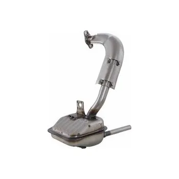 Výfuk pro motocykl Výfuk LeoVince VESPA PRIMAVERA 125 Transparent finish SITO