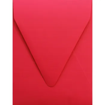 Obálka Ozdobné obálky na pozvánky I8 18,2x13,4cm Malmero Vermillon červené 5ks