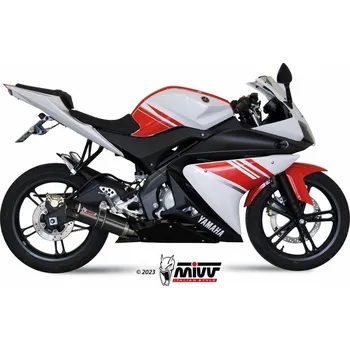 Výfuk pro motocykl Moto výfuk MIVV GP-C BLACK with carbon cap YAMAHA YZF R125 2008 - 2013