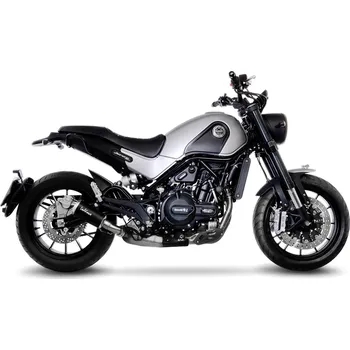 Výfuk pro motocykl Výfuk LeoVince BENELLI LEONCINO/TRAIL 500 2017 - 2024 LV-10 BLACK EDITION