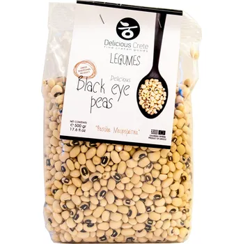 Luštěnina Fazolky Black eye PREMIUM CRETE váha balení: 500g