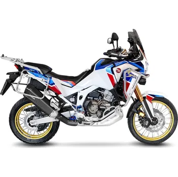 Výfuk pro motocykl Výfuk LeoVince HONDA CRF 1100 L AFRICA TWIN/ADVENTURE SPORT/DCT 2020 - 2023 LV-12 BLACK EDITION