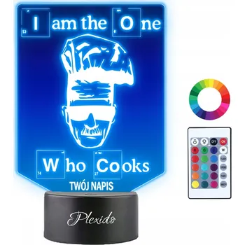 Lampička Plexido vícebarevná Noční lampa