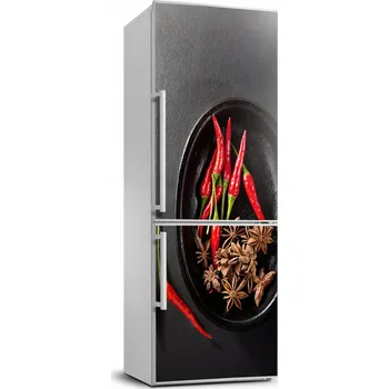 Fototapeta Samolepka na ledničku dýha Papričky 70x190