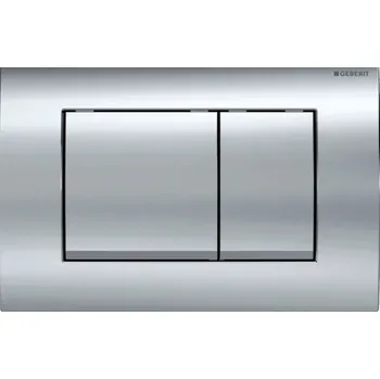 Splachovací tlačítko Splachovací tlačítko pro WC Geberit Delta 30 stříbrné