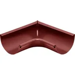 STELLA METALLI Vnitřní roh 25 ocelově červená