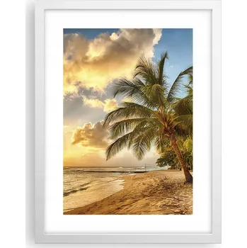 Obraz Obraz plakát v bílém rámu do obýváku 30x40 krajina plakáty na zeď