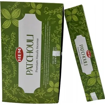 Vonná tyčinka Přírodní indické vonné tyčinky Pačuli, HEM