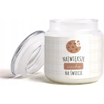 Svíčka Vonná svíčka ve sklenici s potiskem 'Největší frajer na světě'