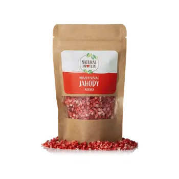 Sušené ovoce NaturalProtein Mrazem sušené jahody - kousky 20 g