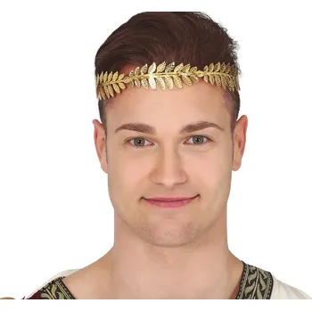Římská kovová čelenka - zlatá