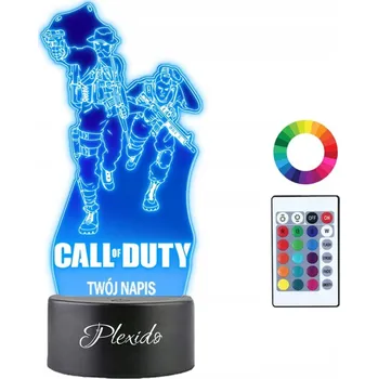 Lampička Plexido vícebarevná Noční lampa