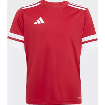 Fotbalový dětský dres adidas Squadra 25 červená/bílá (116)
