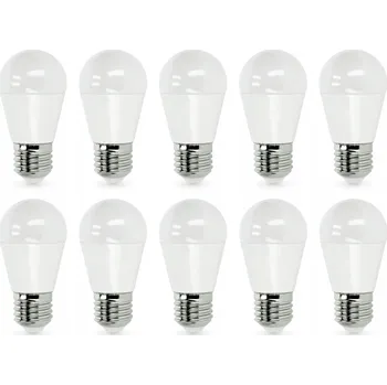 Žárovka 10x LED Žárovka Kulička MB 8,5W E27 Neutrální bílá 4000K 806lm SADA