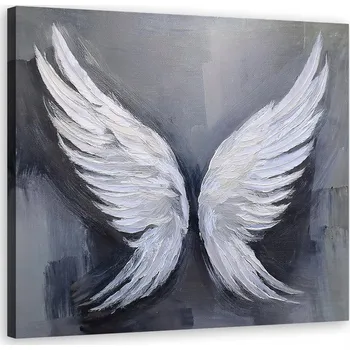 Obraz OBRAZ DO LOŽNICE NA ZEĎ KŘÍDLA RETRO VINTAGE 30x30