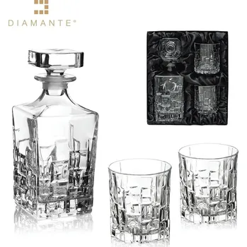 Sklenice Křištálový whisky set 1+2 Quartz RA4055333EUP, Varianta Křišťál