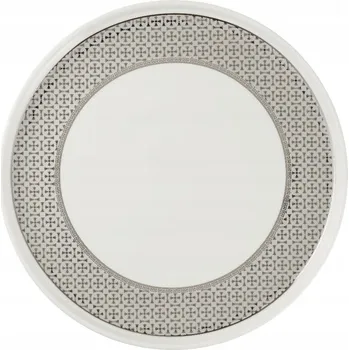 Talíř Mělký jídelní talíř Villa Italia SHIRO 25,5 cm