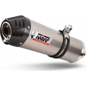 Výfuk pro motocykl Moto výfuk MIVV OVAL TITANIUM with carbon cap KTM 890 ADVENTURE / R 2020 - 2023