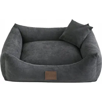 Pelíšek pro psa Leo4dog kotec pro psa šedý 130 cm x 100 cm