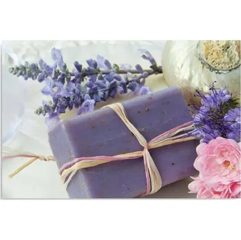 Obraz Obraz na plátně - Canvas, Mýdlo levandulové 50x40