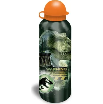 Láhev Hliníková láhev / lahev na pití / nekapající uzávěr / JURASSIC WORLD / ZELENÁ