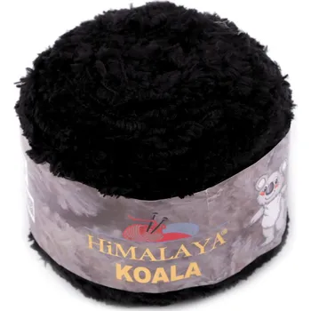 Příze Pletací příze Himalaya Koala 100 g Varianta: 7 (75709) černá, Balení: 1 ks