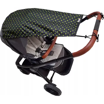 Slunečník na kočárek EDISA 0 cm černý