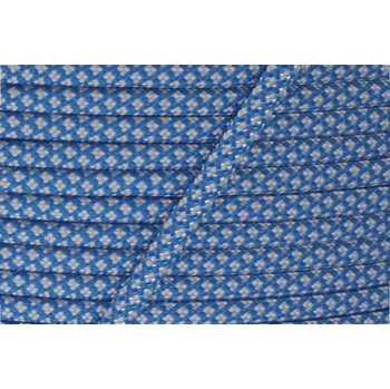 Horolezectví Paracord 550 diamant modro bílá Jednotka: 100m