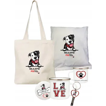 Vrták Dárková sada Nejlepší PSÍTEL - Knírač