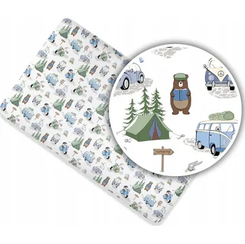 Prostěradlo PROSTĚRADLO BAVLNĚNÉ DO POSTÝLKY 140x70