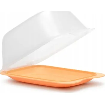 Dóza na potraviny Nádoby na uzeniny, sýr, dort do lednice Cheese Broskvová