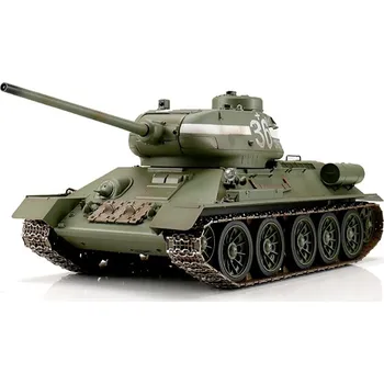 RC model tanku TORRO T-34/85 Tank IR - barva - zelená